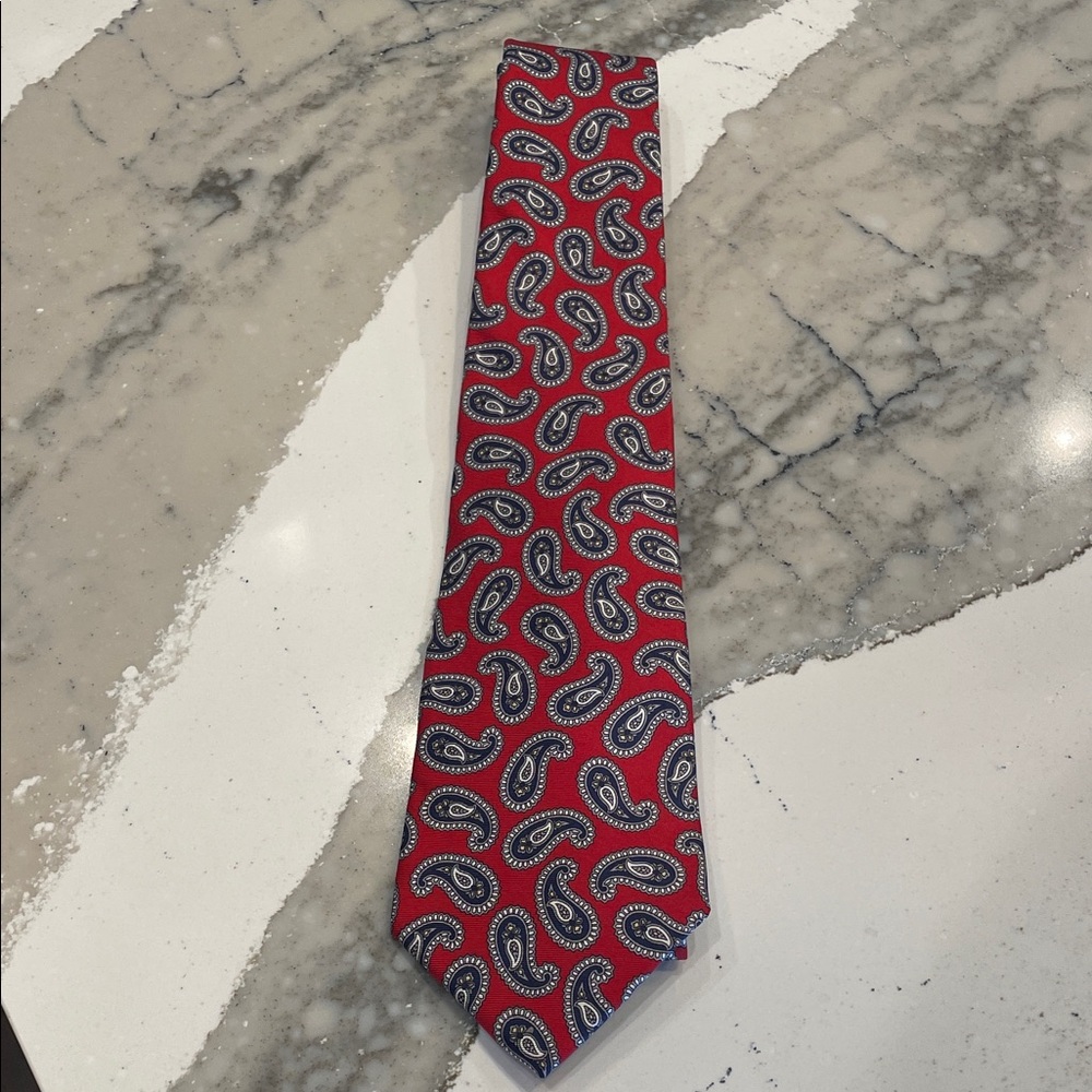 Vintage Christian Dior Paisley Tie – 100% Silk